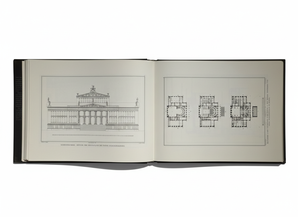 Collection of Architectural Designs by Karl Friedrich Schinkel