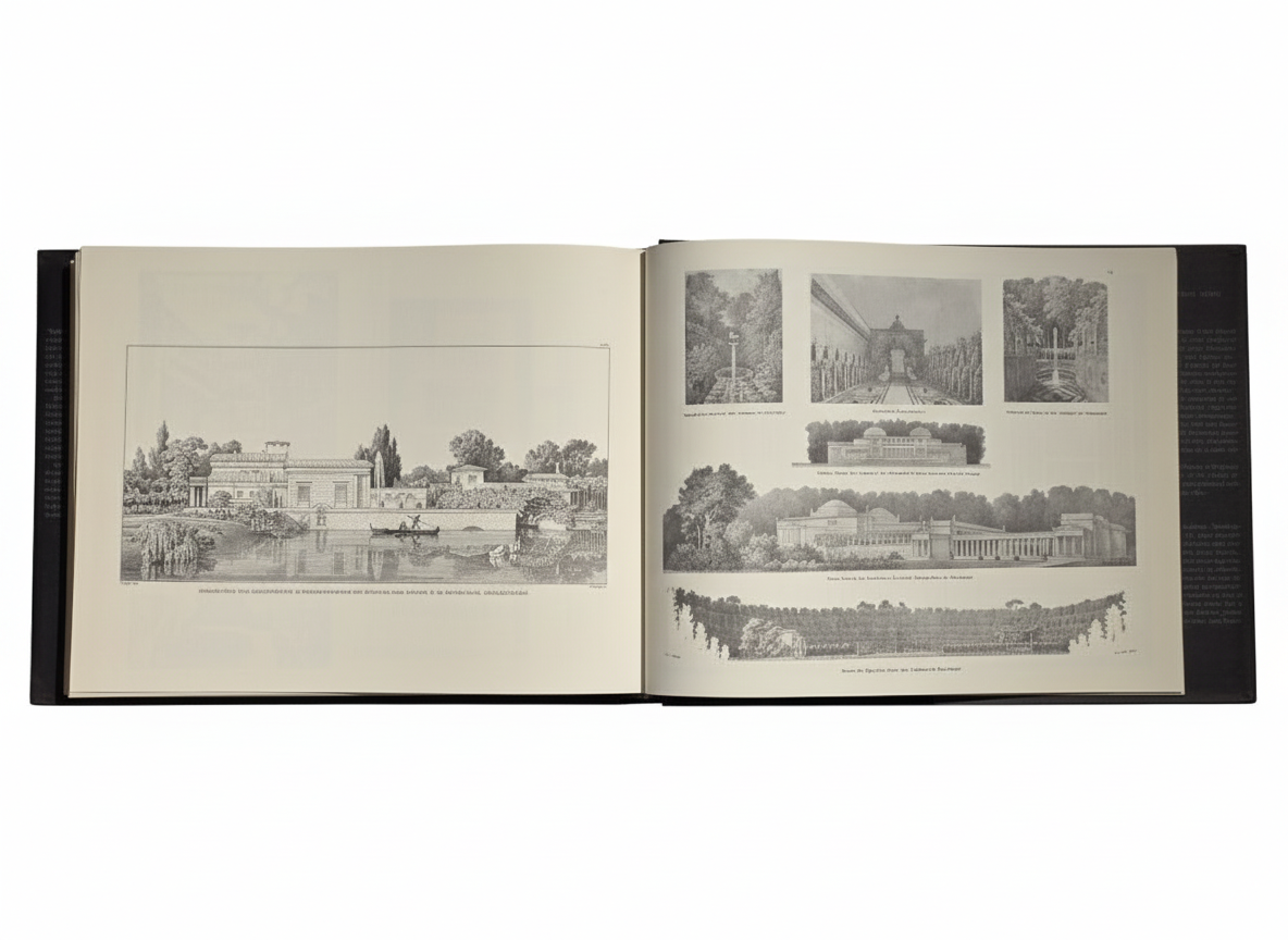 Collection of Architectural Designs by Karl Friedrich Schinkel