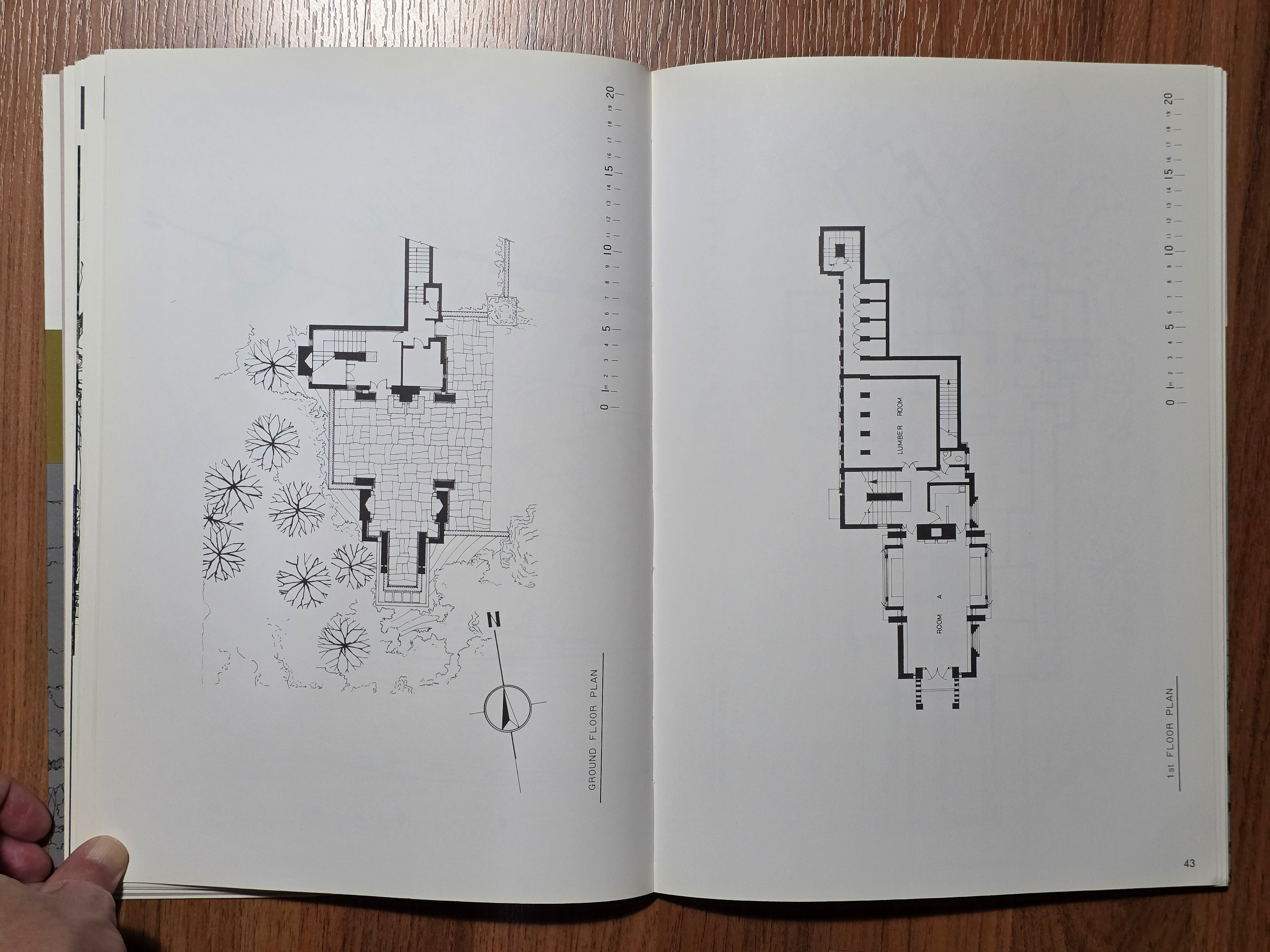Measured drawing Frank Lloyd Wright in Japan By Masami Tanigawa