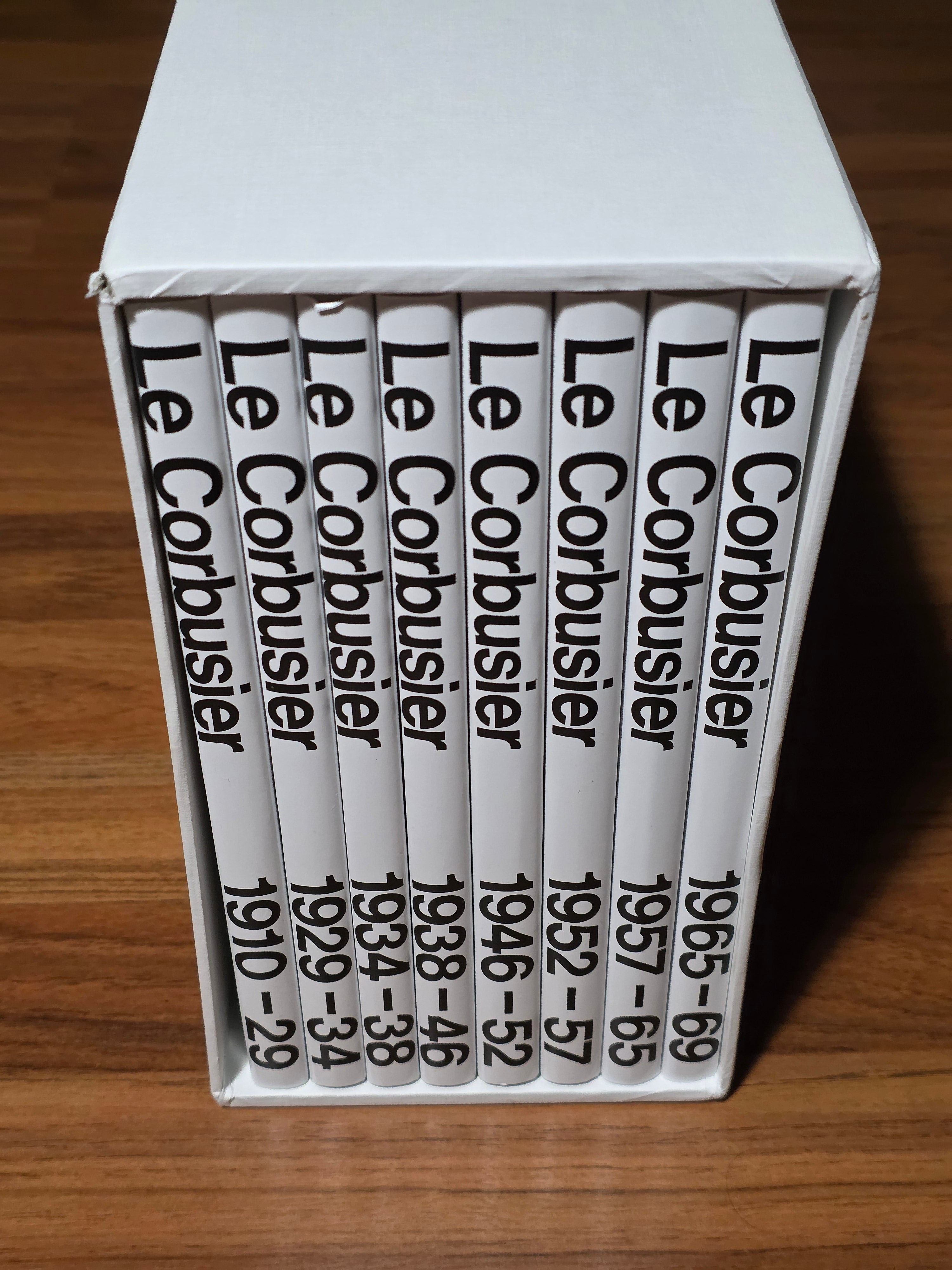 Le Corbusier Complete Works in 8 volumes