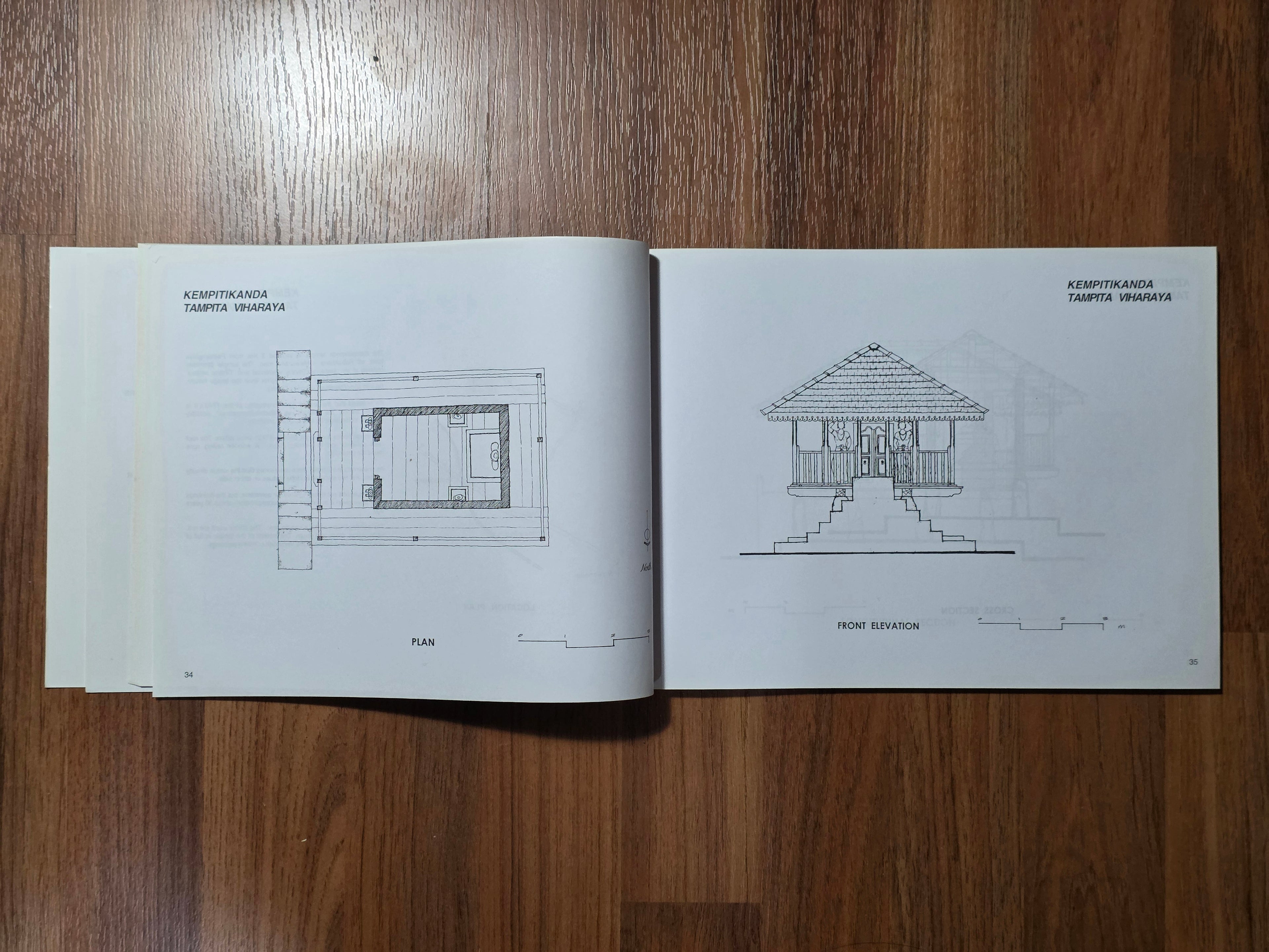 Architecture of Tampitaviharas in Sri Lanka