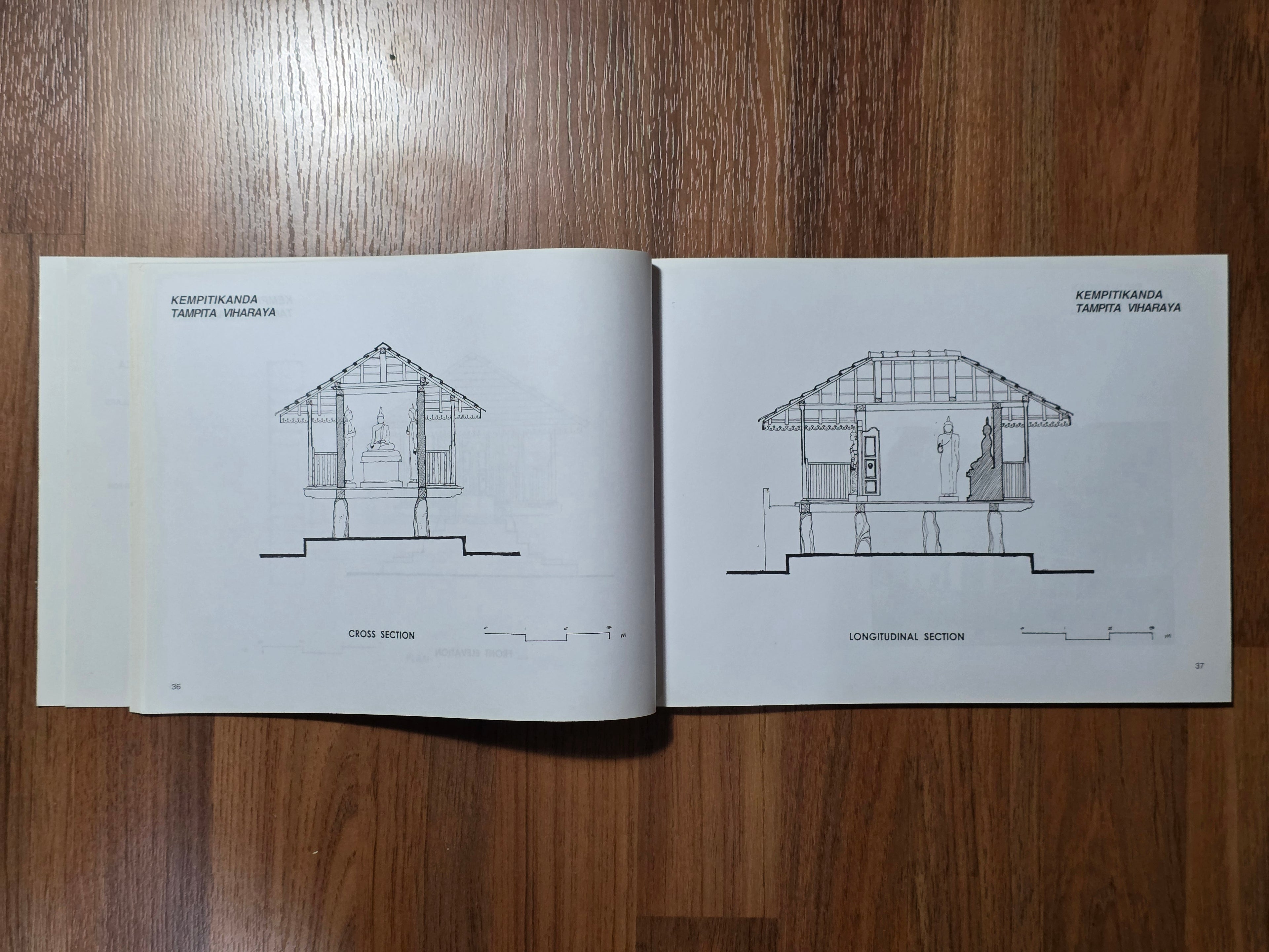Architecture of Tampitaviharas in Sri Lanka