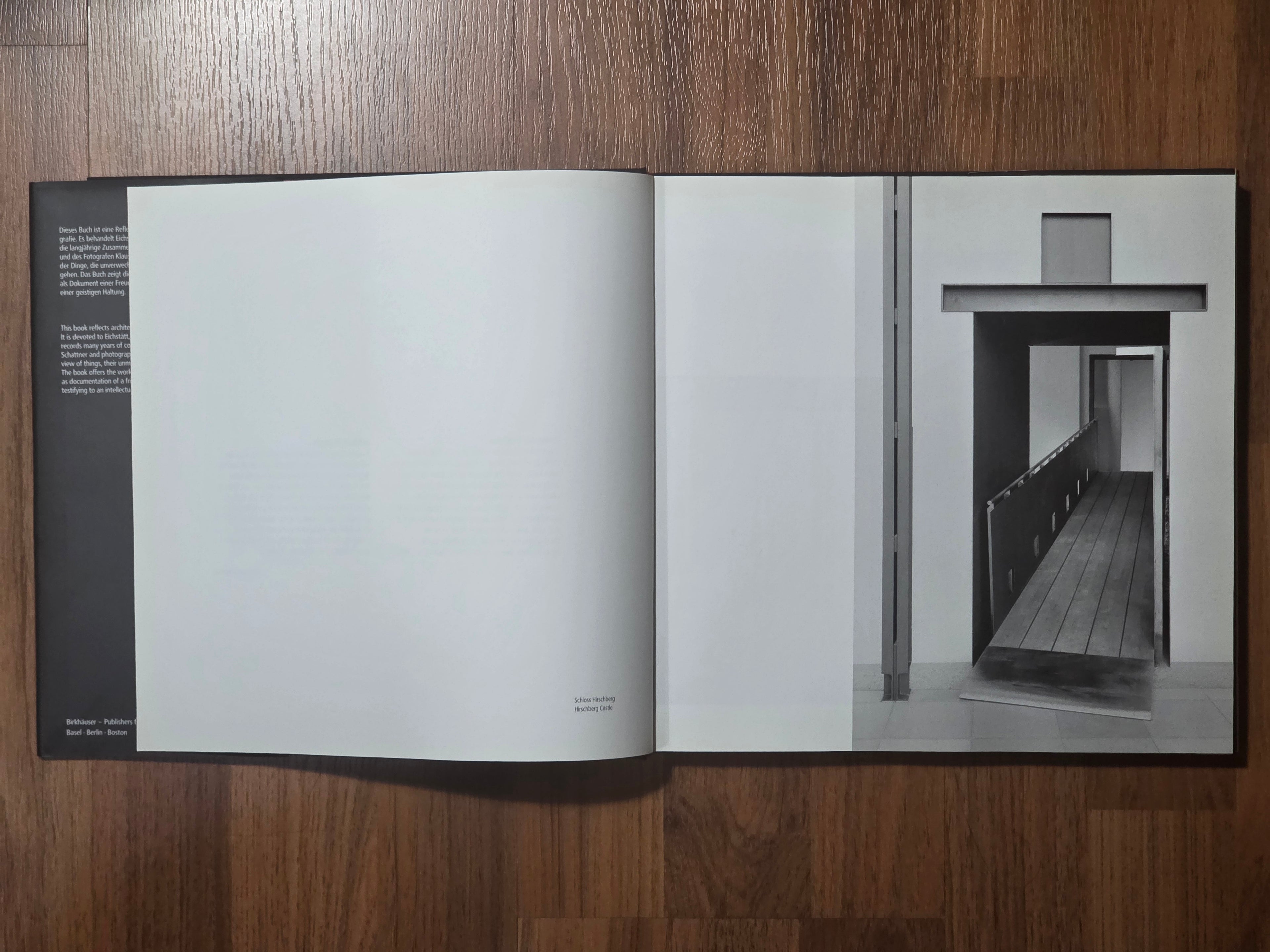 Architecture and Photography Correspondences

Karljosef Schattner - Architect
Klaus Kinold - Photographer
