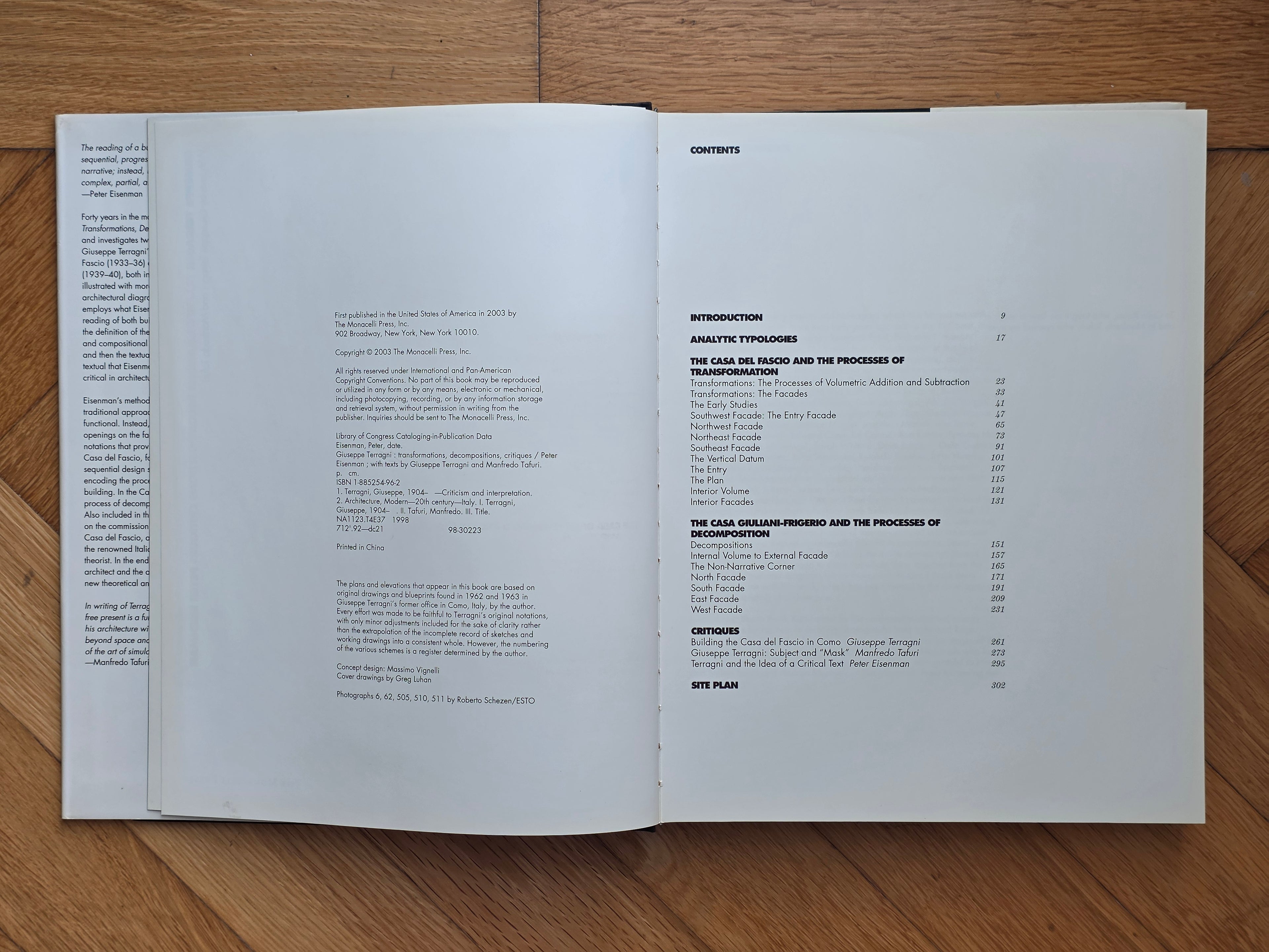 Giuseppe Terragni Transformations Decompositions Critiques Peter Eisenman
