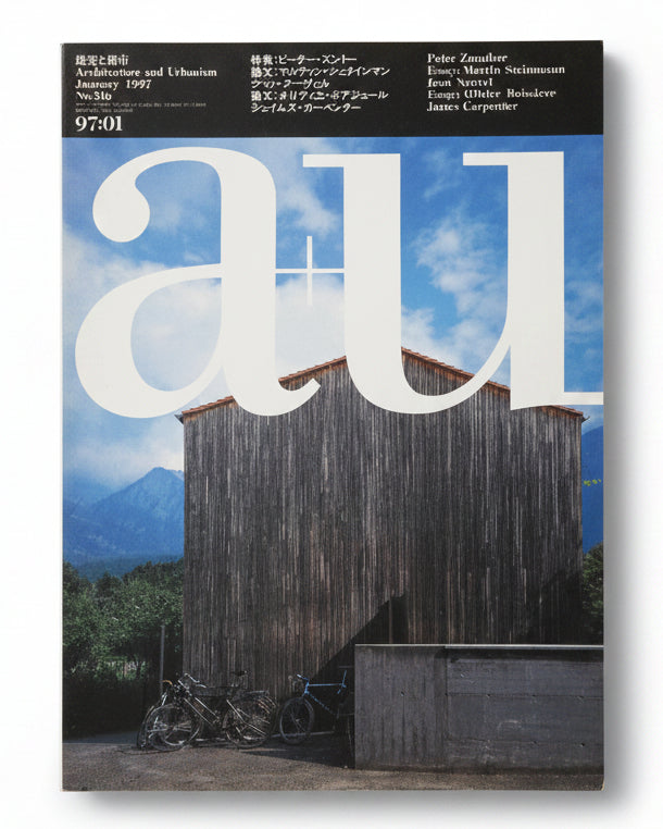 A+U 316 1997:01 Peter Zumthor, Jean Nouvel, James Carpenter