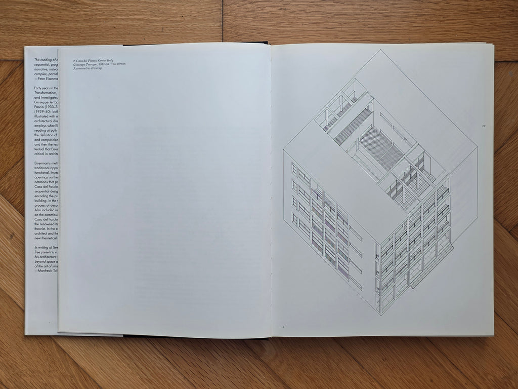 Giuseppe Terragni Transformations Decompositions Critiques Peter Eisenman